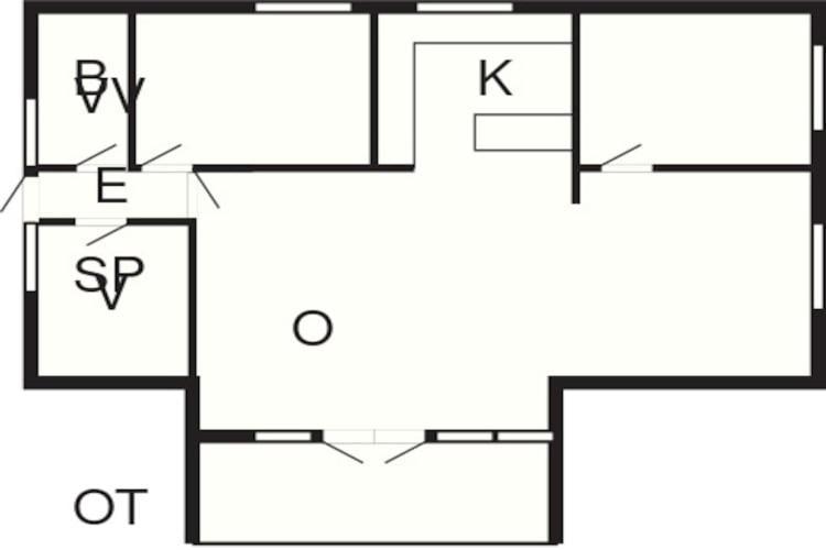 6 Person Holiday Home In Ansager Buitenkant foto