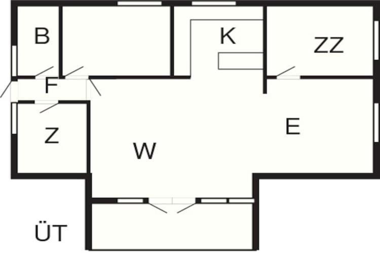 6 Person Holiday Home In Ansager Buitenkant foto